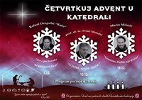 Pred nama je novi ciklus adventske duhovne obnove za mlade "Četvrtkuj advent u katedrali"!